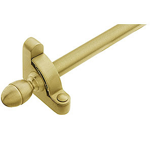 Heritage Acorn Stair Rod - Brushed